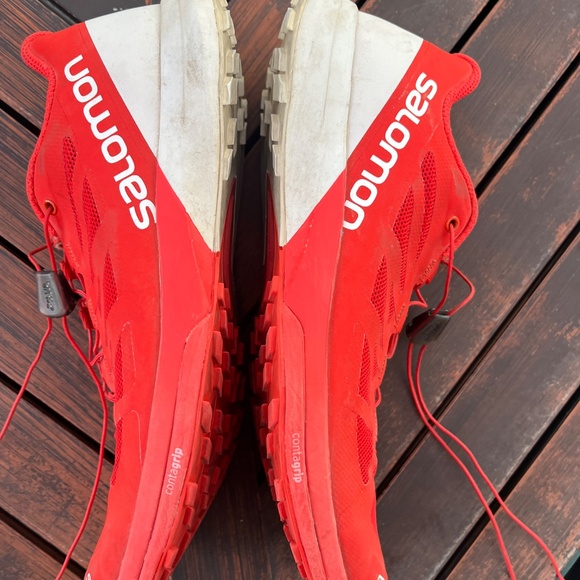 Salomon S Lab Sense 6, Women's 8 Trail Running Shoes, Red - Picture 6 of 6